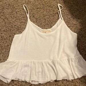 white pacsun tank
